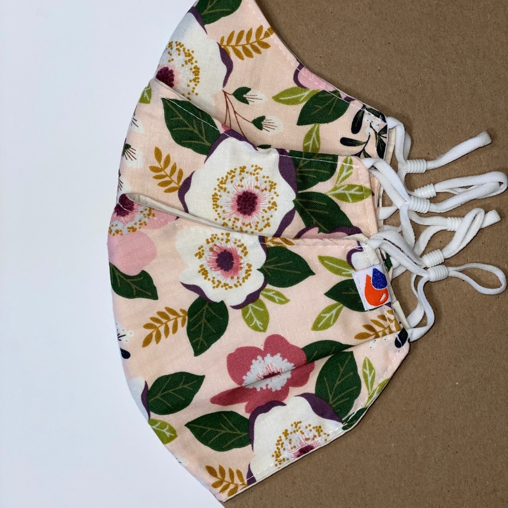 Women’s 100% cotton double layered face mask